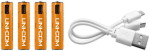 UNI-COM USB AAA Rechargeable Batteries